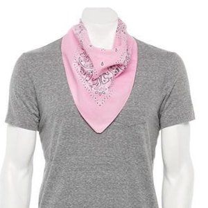 Classic Paisley Cotton Printed Square Bandana